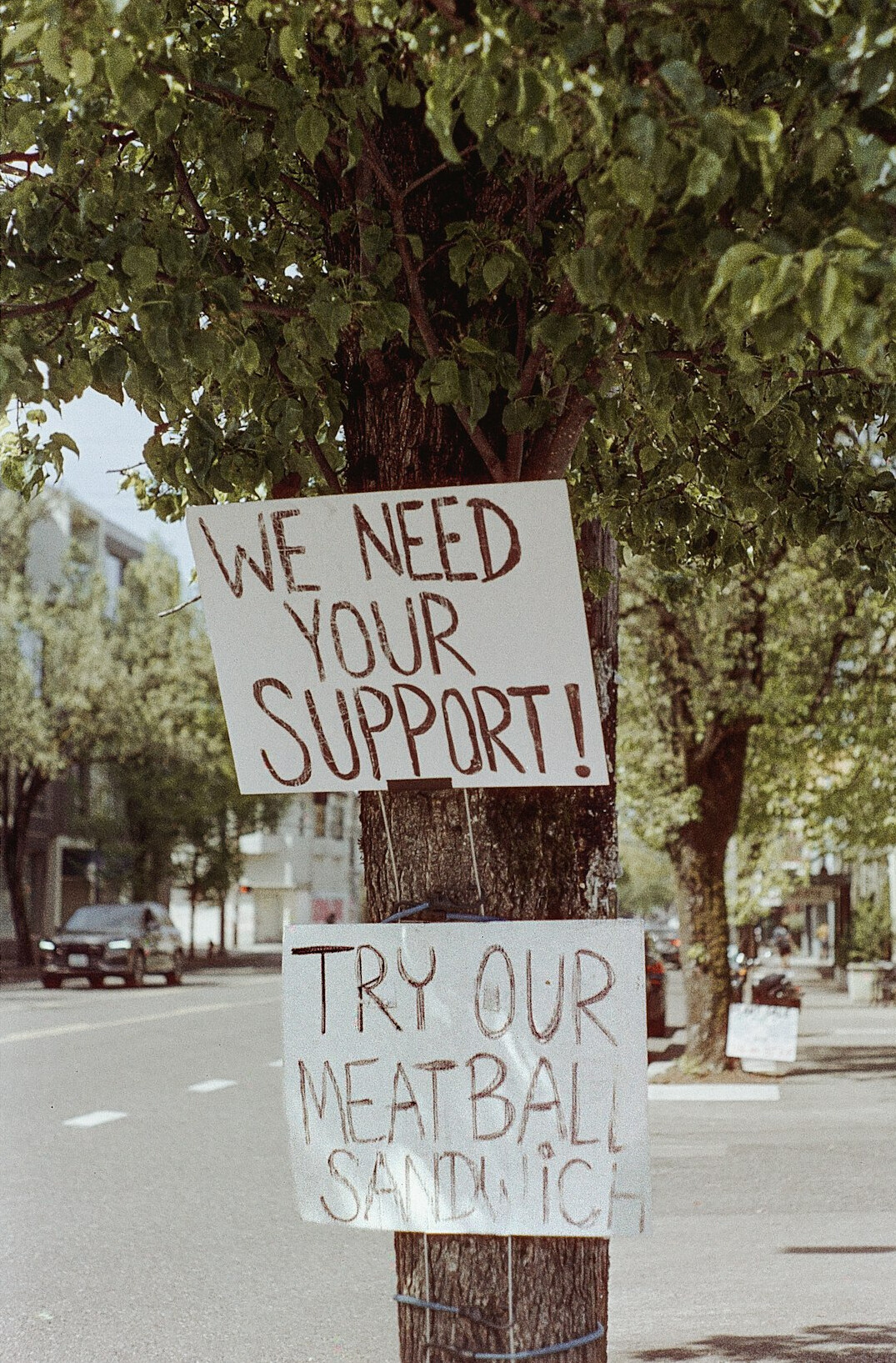 protest against company