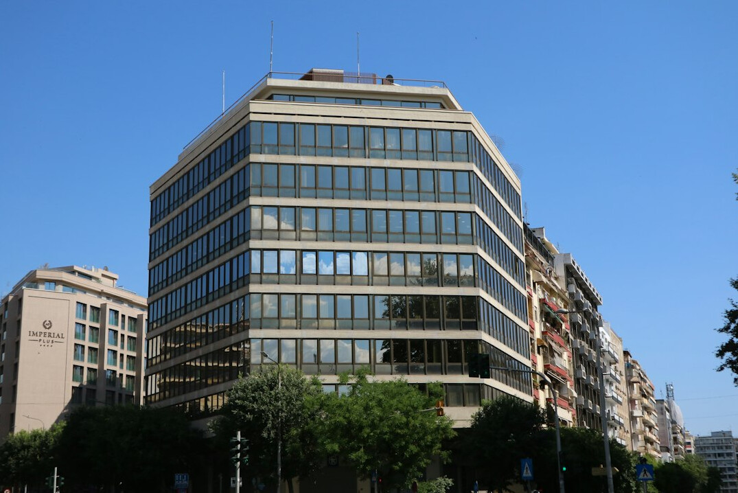 modern corporation building