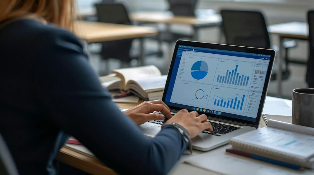 data analysis on computer